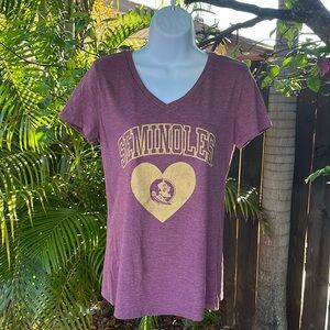 NATIONAL COLLEGIAN FSU Seminole T Shirt size x small